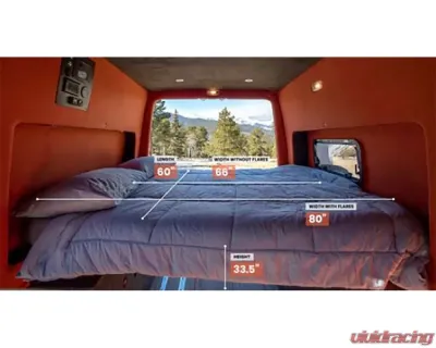Flarespace Custom Plascore Bed System Ford Transit 148 2007-2022 - 148 PLASCORE BED SYSTEM